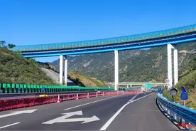 沿江高速公路会理至攀枝花段通车，两地车程缩短至1个多小时图片