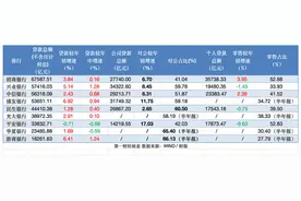 股份行零售业务继续失速，对公信贷哪家强？图片