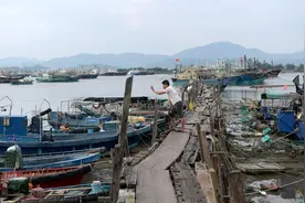 台风“摩羯”即将登陆图片