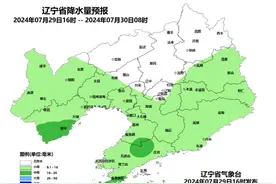 今夜大连、葫芦岛等地小雨到中雨，明天辽西辽北……图片