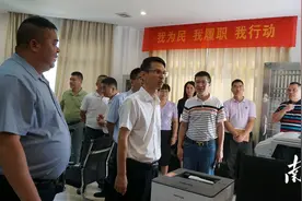 阳江市人大常委会到平冈镇调研人大履职能力情况图片