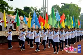 宜宾江安四中举办第一届校园体育节暨2025年春期运动会图片