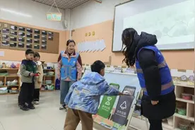 重庆渝中：“家校社”联动 这堂垃圾分类趣味课让孩子们收获满满图片