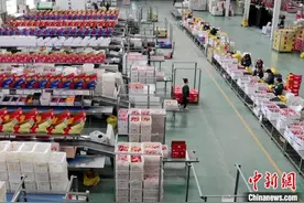 （乡村行·看振兴）延安洛川：黄土高原上的“金果果”走俏市场图片