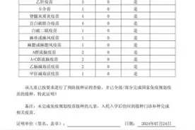 永州疾控提醒您：暑假余额不足！这些人群入学需预防接种查验证明图片