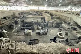 直击越国遗迹考古：木构建筑量大  2500年古城史揭开面纱图片