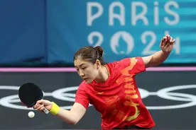 大将之风！陈梦赛后采访感谢观众图片