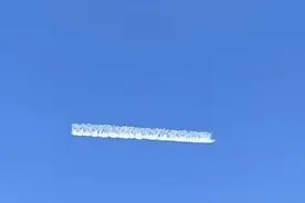 淄博上空出现“二向箔云”？多方回应图片