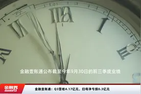 金融壹账通：Q3营收4.17亿元，归母净亏损0.3亿元视频封面