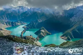 绝美天龙湖 相当于770个杭州西湖蓄水量图片