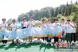 亚运小记者启动浙江莫干山采风行图片