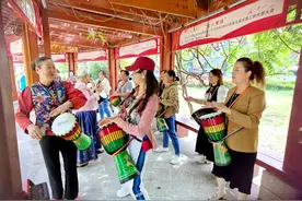 山东滕州：体验动感节奏 丰富文化生活图片