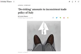 在环球时报英文版发“匿名”文章被西方攻击，意大利作者讲述背后真相图片