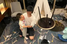 喜来登住客投诉称2岁孩子被砸伤，近乎毁容！酒店回应图片