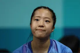 奥运女神之韩乒申裕斌：生活中的甜妹 赛场上的呆萌表情包🤣图片