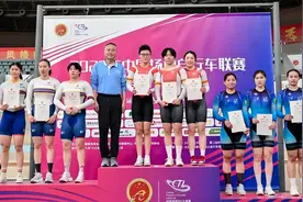 河南队天天拿金牌！中国场地自行车联赛首站收车图片