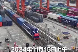 见证中欧班列“加速度”图片