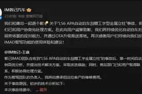 智己汽车就自动泊车事故回应：将持续优化技术图片