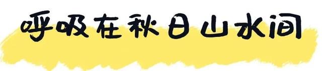 开始你的秋日旅游计划, 入秋美色哪里有? 看这里→