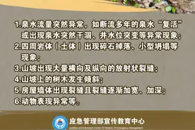 人人查隐患，山体滑坡自救指南图片
