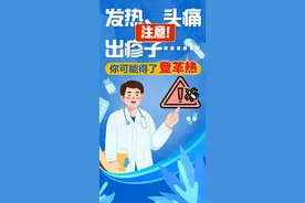 发热、头痛、出疹子……注意！你可能得了登革热图片