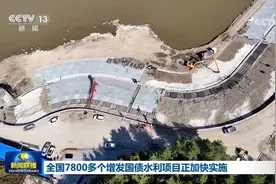 全国7800多个增发国债水利项目正加快实施图片