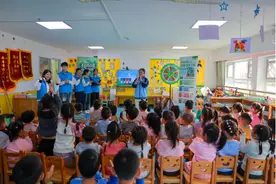 垃圾分类，童心同行 —— 北京通州区潞邑街道举办垃圾分类宣传活动图片