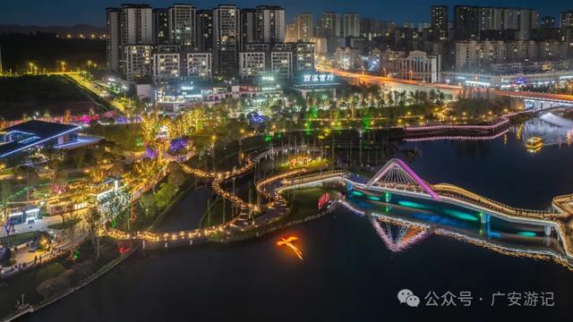 越夜越浪漫,广安哪一处夜景让你心动了?