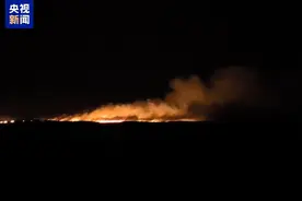 蒙古国草原火逼近 森林草原火灾处置四级响应启动图片