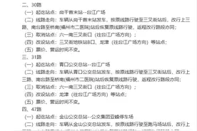 最新通知！福州这些公交线路有调整图片