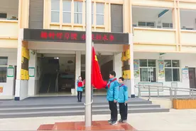 播种好习惯 收获好未来  —灞桥区惠王中心小学主题升旗活动图片