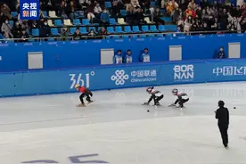 林孝埈亚冬会短道速滑500米夺金图片