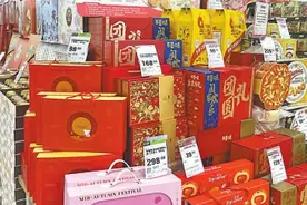 记者探访福建福州月饼市场 “混装”月饼消失了图片