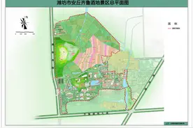 十里杏花雨 一路酒旗风——山东省潍坊市齐鲁酒地小镇区域废弃矿坑生态修复图片