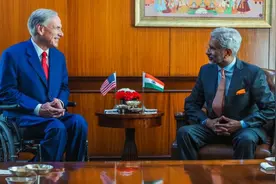 得州州长趁乱飞去新德里，印度外长亲自接见，得印今年有大事要谈图片