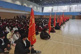 挑战极限 做最好的自己——宿豫中学高三年级期末考试总动员图片