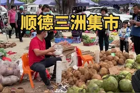 这里是顺德三洲集市，只有周日才逢集，中午十二点左右就陆续收摊了。下周带上你的好朋友一起来赶集吧#早市的烟火气 #佛山 #人间烟火 #在路边摊感受人间烟火 #寻味大集的人间烟火