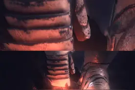 #游戏cg 黑魂三隐藏结局，正义的洋葱骑士最终踩了防火女的头！ #打老婆