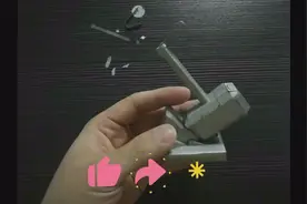《鑫手工》二。复联雷神锤。金属拼装，3D立体拼图，拼酷，爱拼视频封面