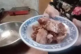 排骨新吃法，用来灌肠衣，蒸着吃……视频封面
