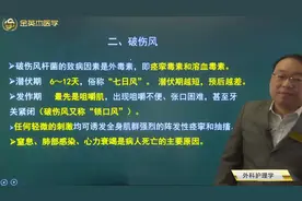 破伤风：致病因素、潜伏期、发作期、治疗原则、预防等全方位知识视频封面