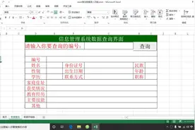 Excel VBA实现电子表格一键查询功能讲解