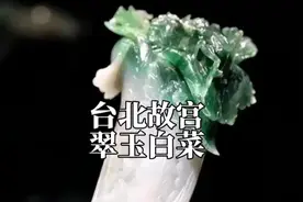 台北故宫收藏的翡玉白菜是世界上最贵的白菜，价值2个亿#文物视频封面