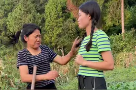 动不动就上手，你们说气人不？#我的乡村生活 #搞笑 #娜娜母女搞笑视频封面