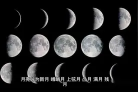 月亮的几种形态，了解吗？#月亮#中秋节#科普视频封面