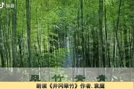 初中读过的课文《井冈翠竹》，致我们这一代人逝去的青春！😝视频封面