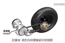 #机车 #踏板 #知识科普 #踏板车变速器 踏板变速器（传动