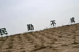 2020年开始打草方格，2021年春天种下梭梭树苗，精心呵护两年时间，终于让我们看到了绿洲#青梭公益#沙漠变绿洲#防风固沙视频封面