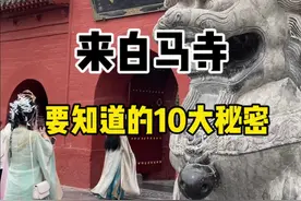 如果你要来白马寺游玩，一定要知道的10大秘密#创作灵感 #白马寺 #洛阳白马寺 #白马寺中国第一古刹 #洛阳旅游视频封面