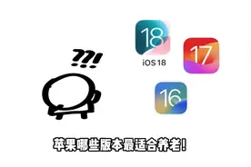 目前iPhone最适合养老的iOS系统#苹果 #手机 #ios #iphone视频封面